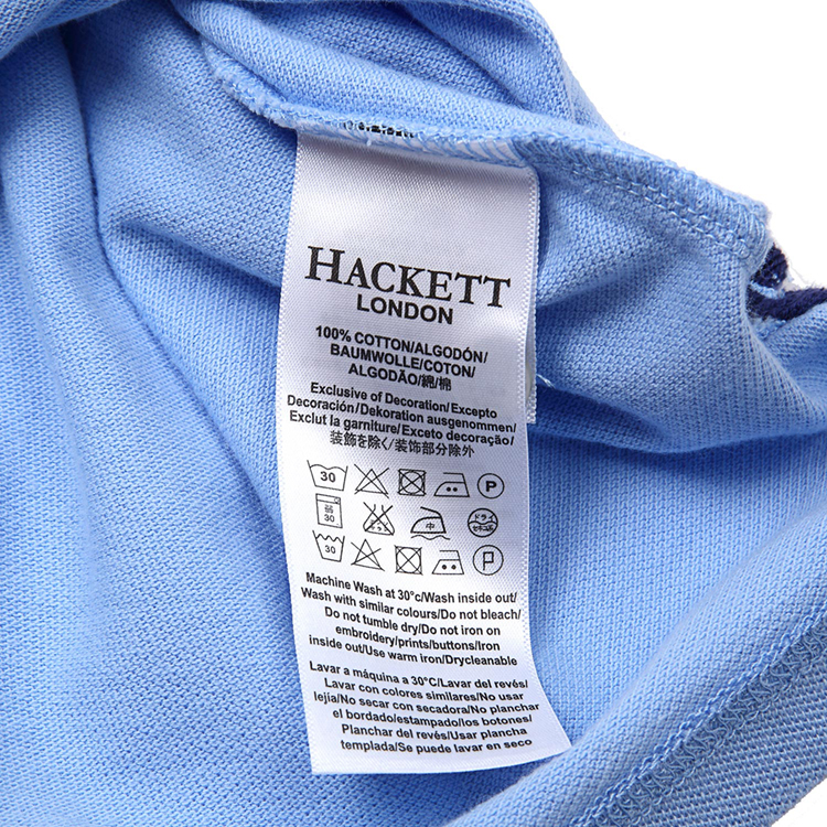 hackett london 哈克特男款纯棉polo衫hm561197 502