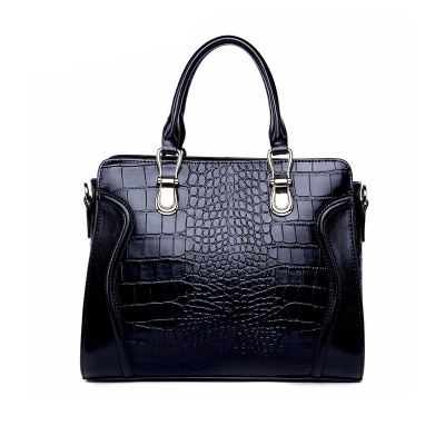 妮维奥 neverout/妮维奥 鳄鱼纹手提包大牌女士单肩手提女包拉链np550