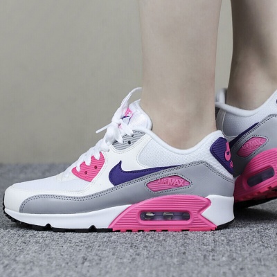 耐克nike 女鞋新款 air max90时尚运动鞋气垫缓震舒适透气休闲跑步鞋